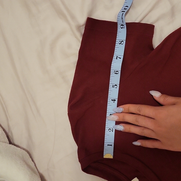 Golden by TNA Burgundy Crew Neck Tshirt - Picture 5 of 6